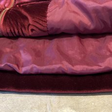 画像8: PATTERN SWITCHED VELOUR ZIP UP JACKET / Mens M~L (8)