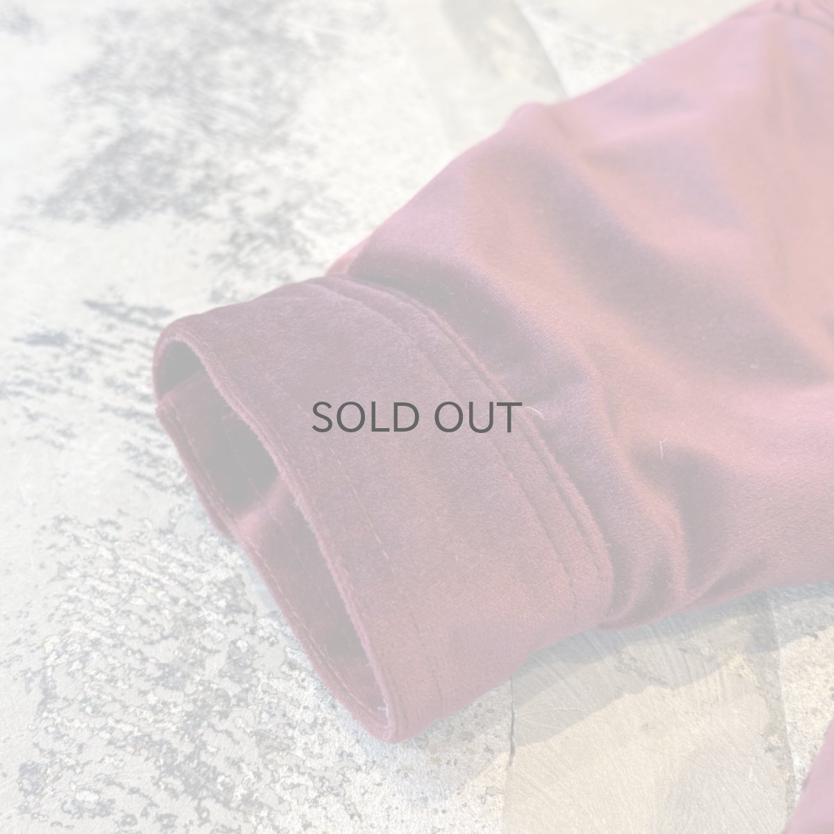 画像7: PATTERN SWITCHED VELOUR ZIP UP JACKET / Mens M~L (7)