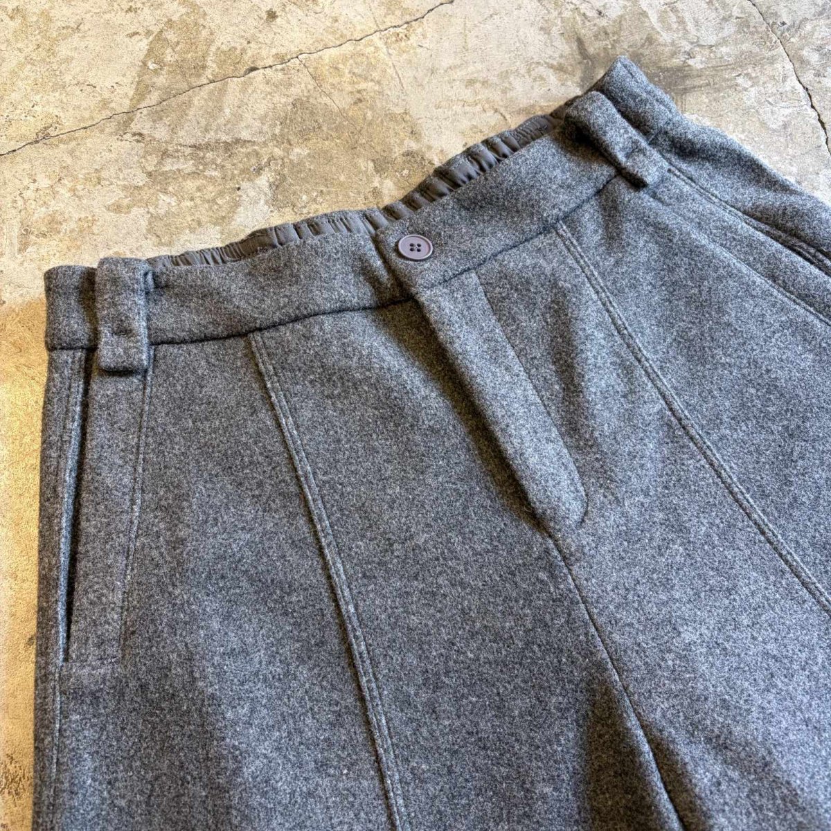 画像3: CENTER LINE DESIGN SLACKS HALF PANTS / W27~W31 (3)