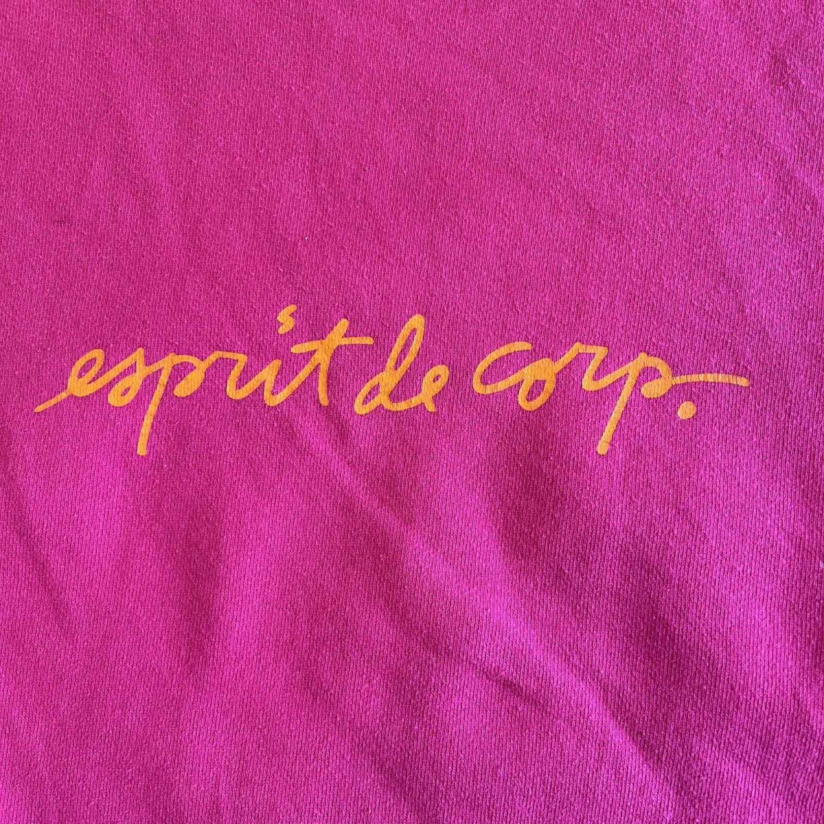 画像9: 【ESPRIT】FRONT LOGO PRINTED DESIGN COLOR L/S SWEAT / Ladies L  (9)