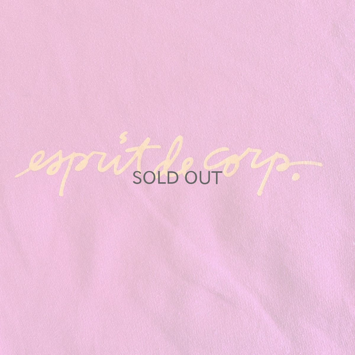 画像9: 【ESPRIT】FRONT LOGO PRINTED DESIGN COLOR L/S SWEAT / Ladies L  (9)