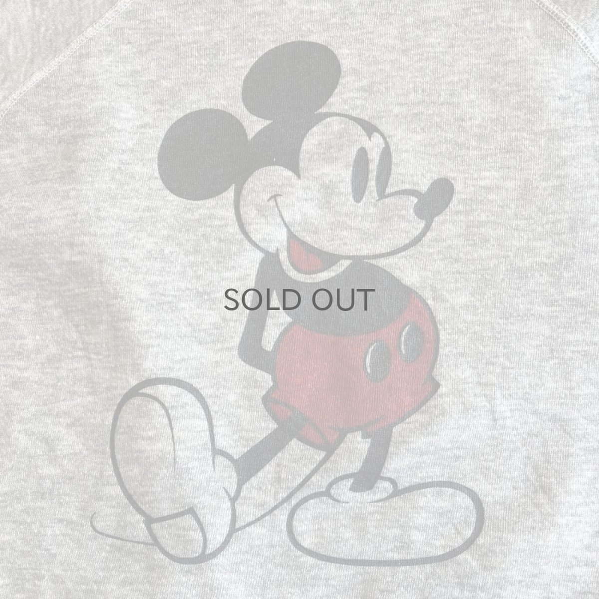 画像9: OLD "MICKEY" PRINTED DESIGN L/S SWEAT / Ladies M(L)(42~44) (9)