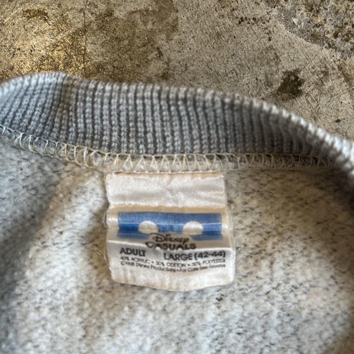 画像11: OLD "MICKEY" PRINTED DESIGN L/S SWEAT / Ladies M(L)(42~44) (11)