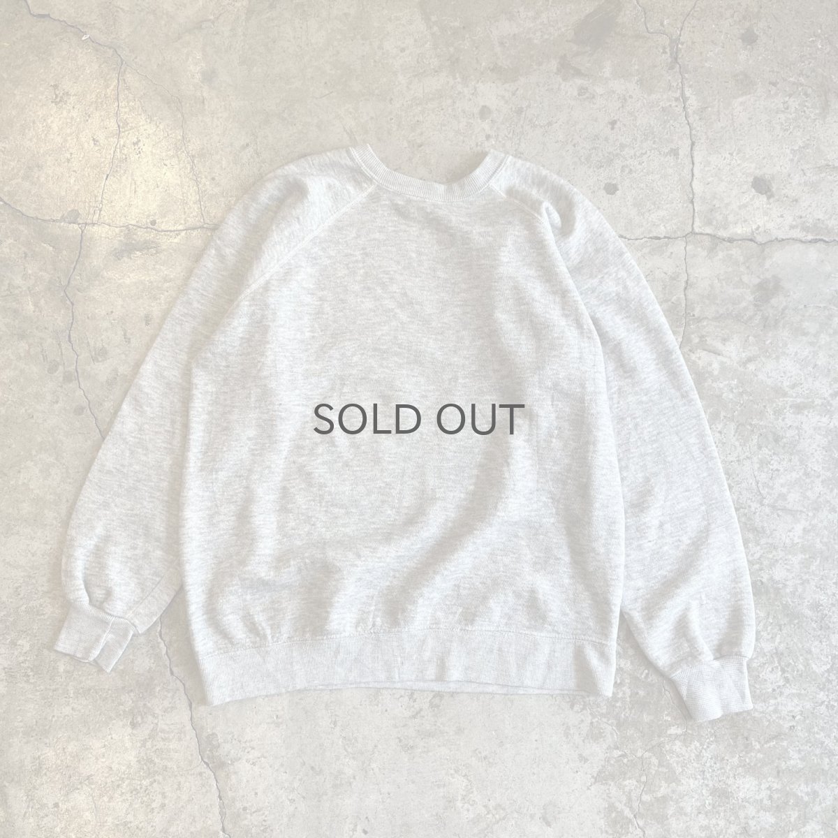 画像2: OLD "MICKEY" PRINTED DESIGN L/S SWEAT / Ladies M(L)(42~44) (2)