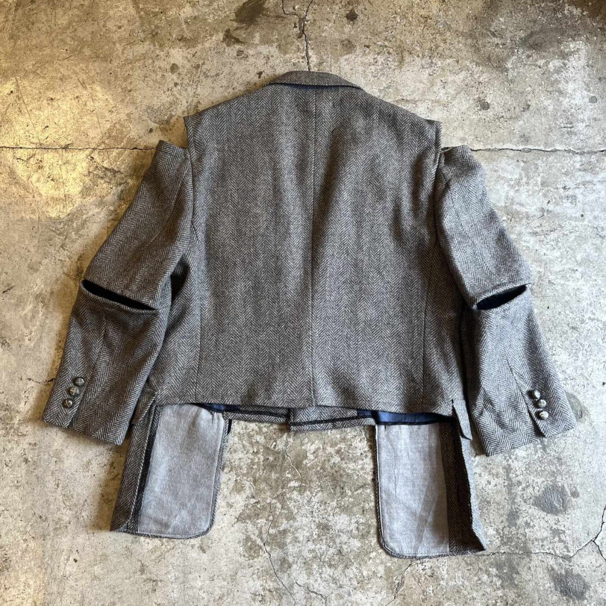 画像2: 【Wiz&Witch】"TRANSFORM" TWEED TAYLOR JACKET / OS (2)