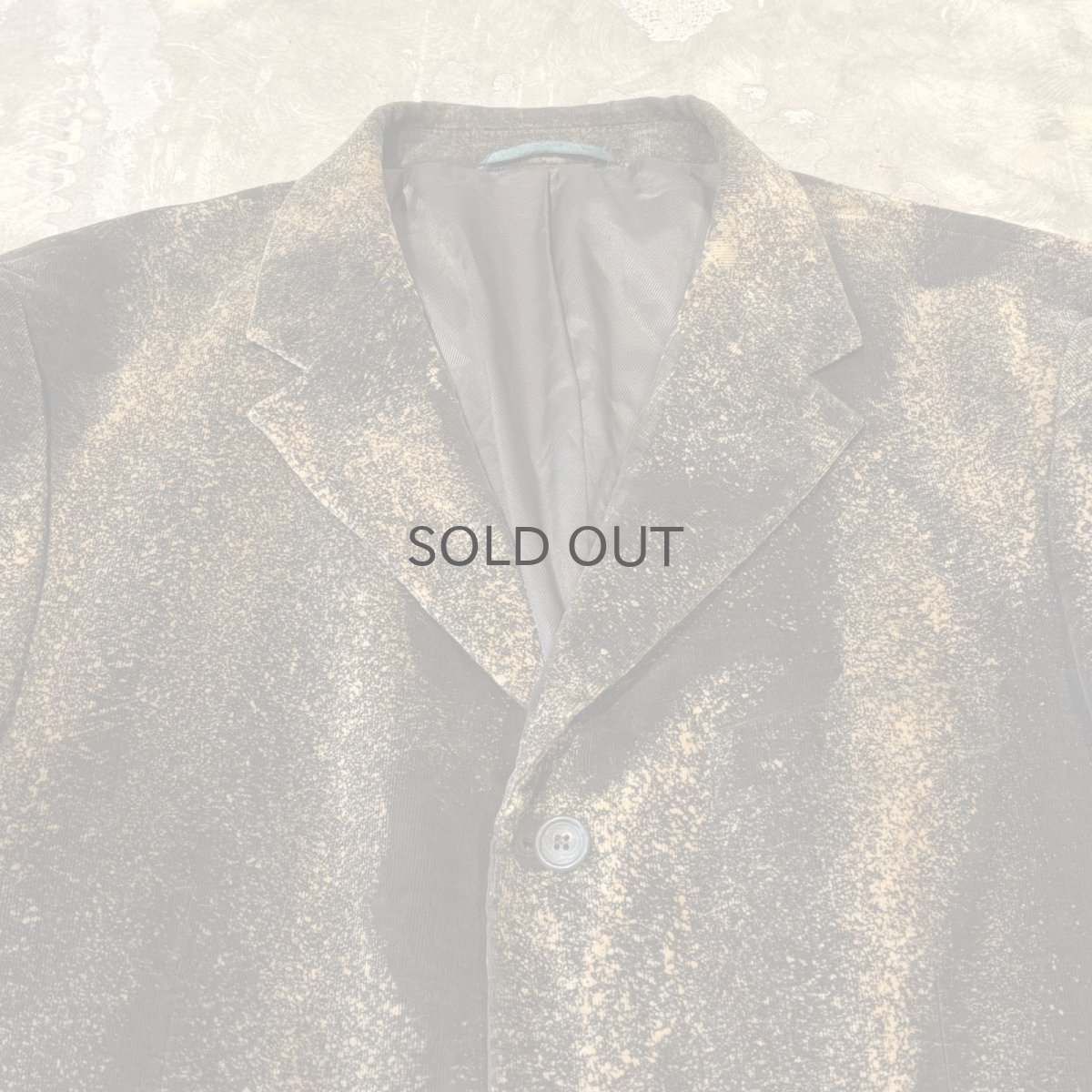 画像11: GRADATION COLOR SINGLE TAILORED JACKET / Mens L (11)