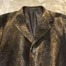 画像11: GRADATION COLOR SINGLE TAILORED JACKET / Mens L (11)