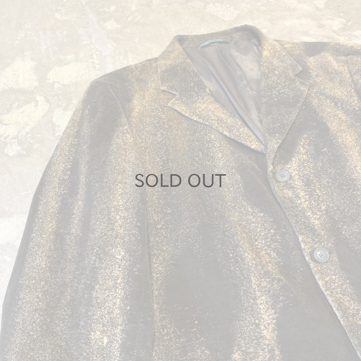 画像3: GRADATION COLOR SINGLE TAILORED JACKET / Mens L (3)