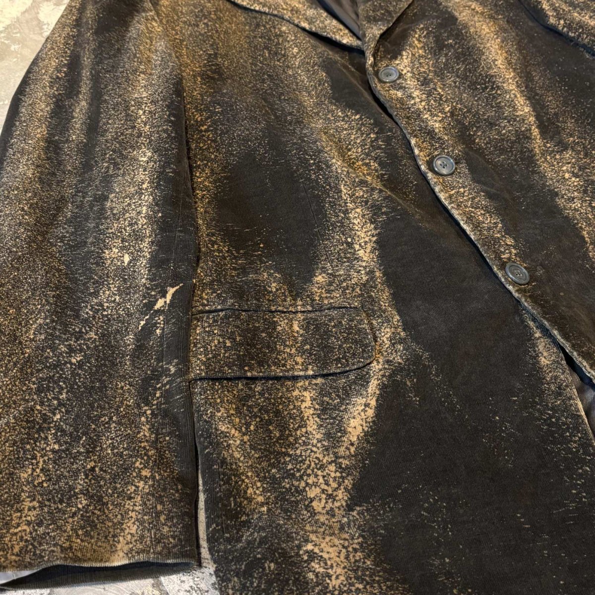 画像5: GRADATION COLOR SINGLE TAILORED JACKET / Mens L (5)