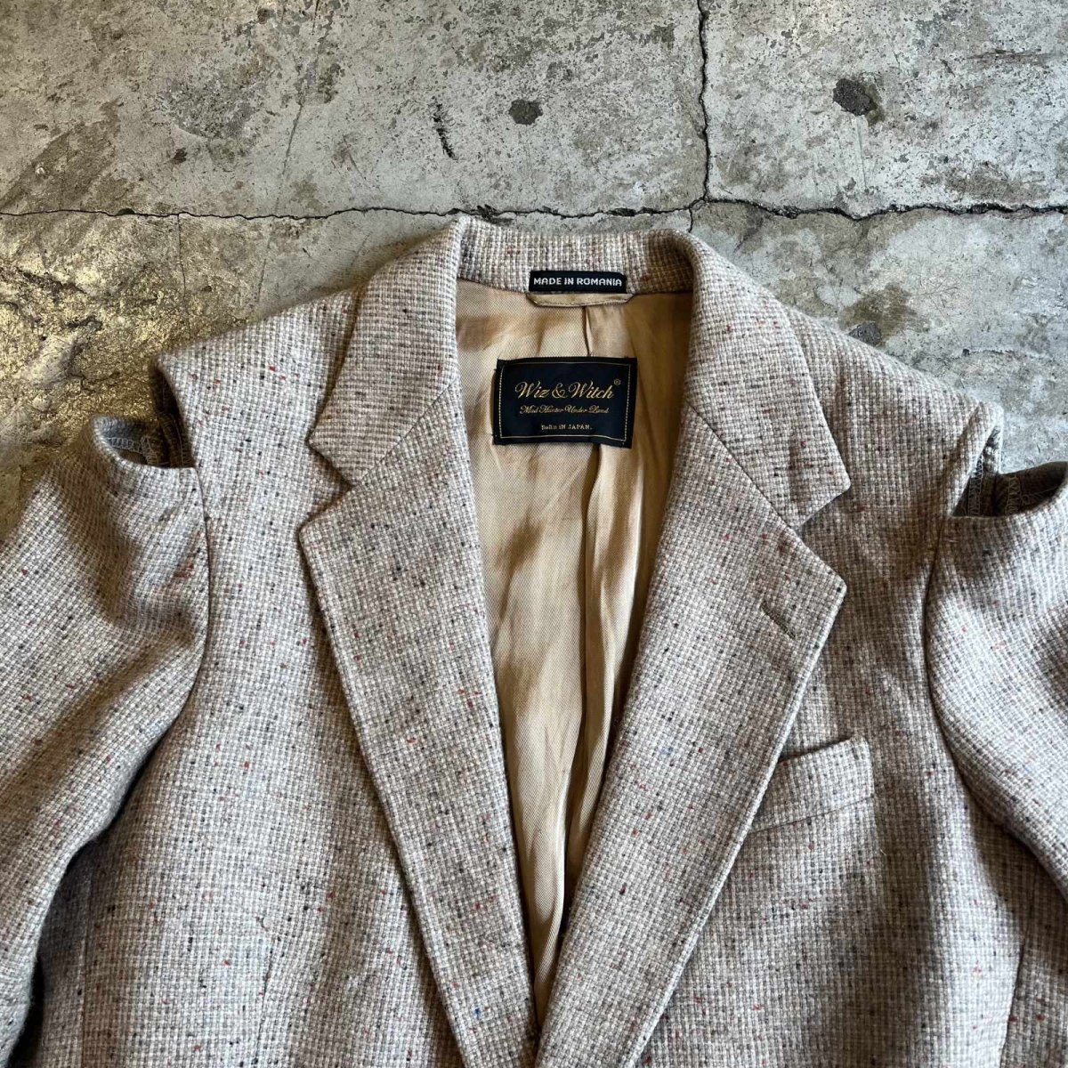 画像8: 【Wiz&Witch】"TRANSFORM" TWEED TAYLOR JACKET / OS (8)