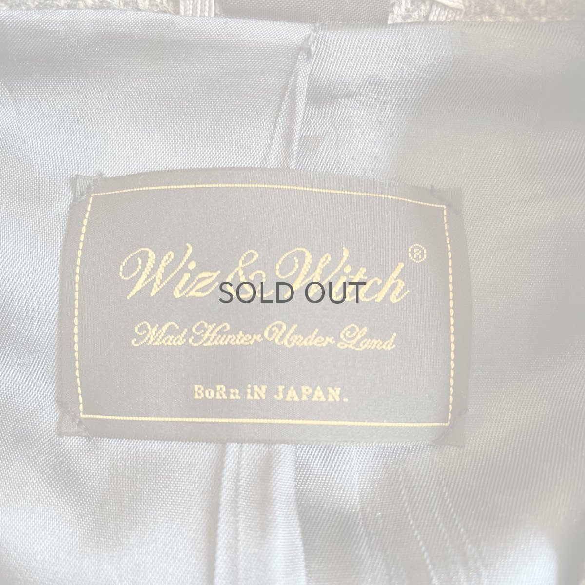 画像12: 【Wiz&Witch】"TRANSFORM" TWEED TAYLOR JACKET / OS (12)