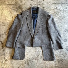 画像1: 【Wiz&Witch】"TRANSFORM" TWEED TAYLOR JACKET / OS (1)