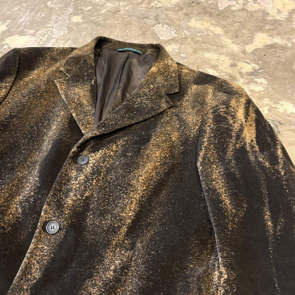 画像4: GRADATION COLOR SINGLE TAILORED JACKET / Mens L (4)