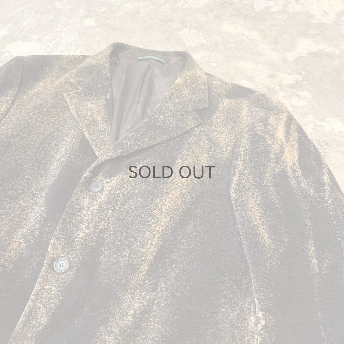画像4: GRADATION COLOR SINGLE TAILORED JACKET / Mens L (4)