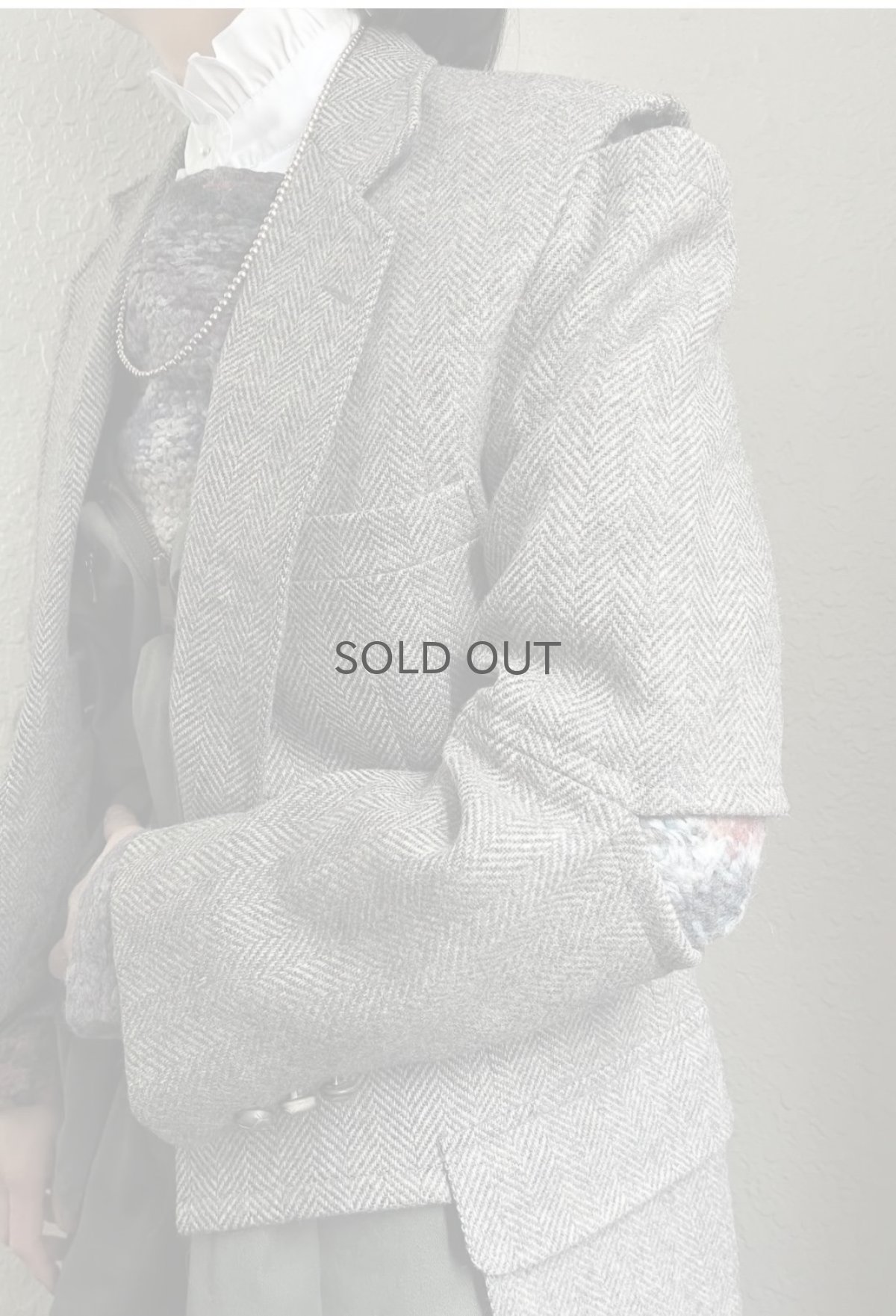画像14: 【Wiz&Witch】"TRANSFORM" TWEED TAYLOR JACKET / OS (14)