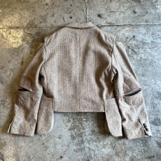 画像2: 【Wiz&Witch】"TRANSFORM" TWEED TAYLOR JACKET / OS (2)