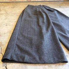 画像5: WRAP DESIGN WIDE SLACKS PANTS / W24~W31 (5)