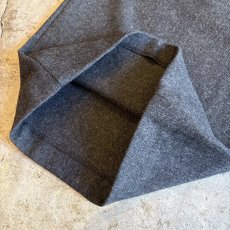 画像10: WRAP DESIGN WIDE SLACKS PANTS / W24~W31 (10)