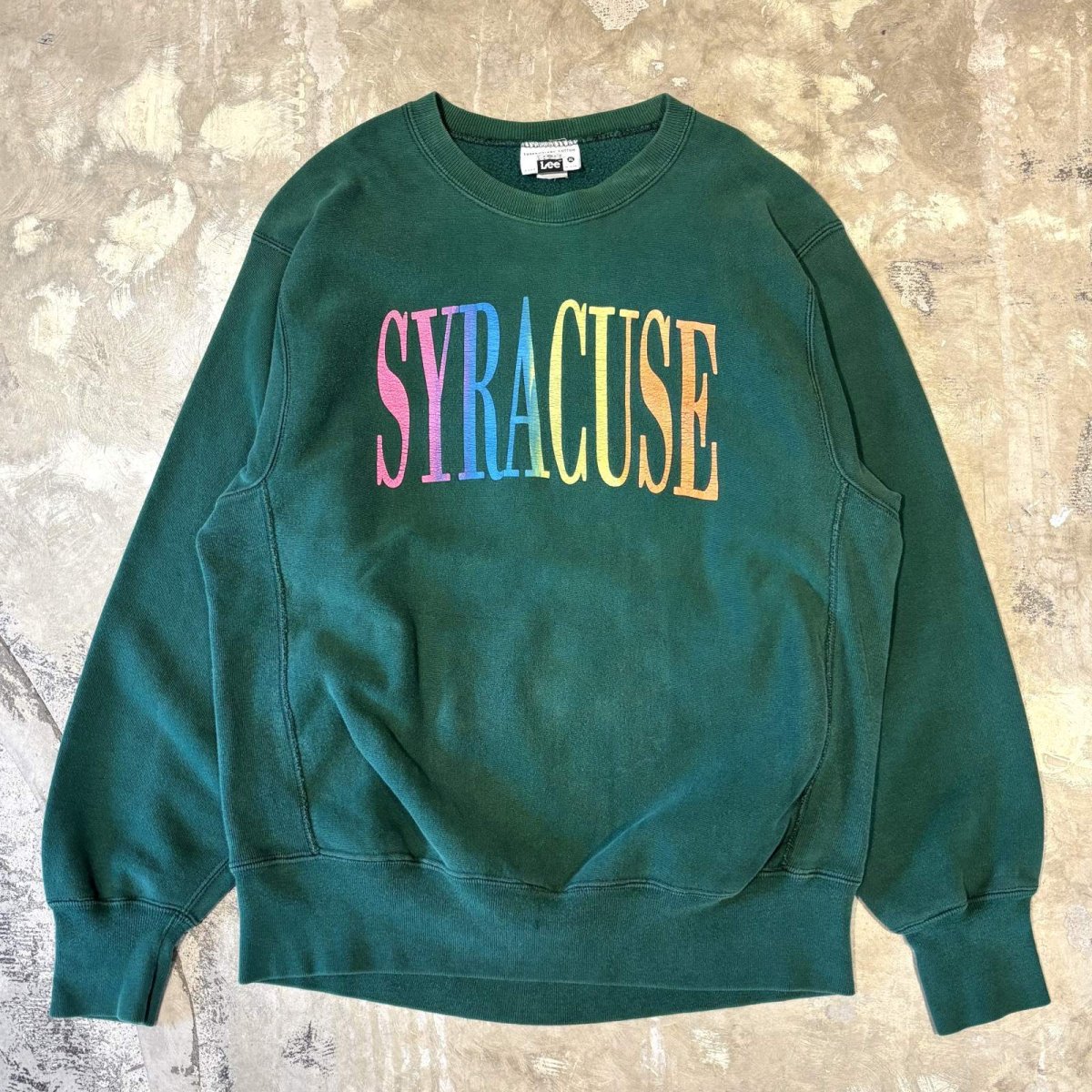 画像1: "SYRACUSA" FRONT PRINTED COLOR SWEAT / Mens XL / MADE IN USA (1)