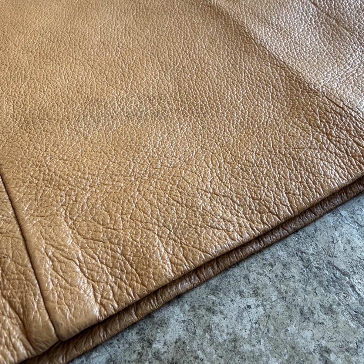 画像9: COLOR DESIGN REAL LEATHER PANTS / W28 (9)