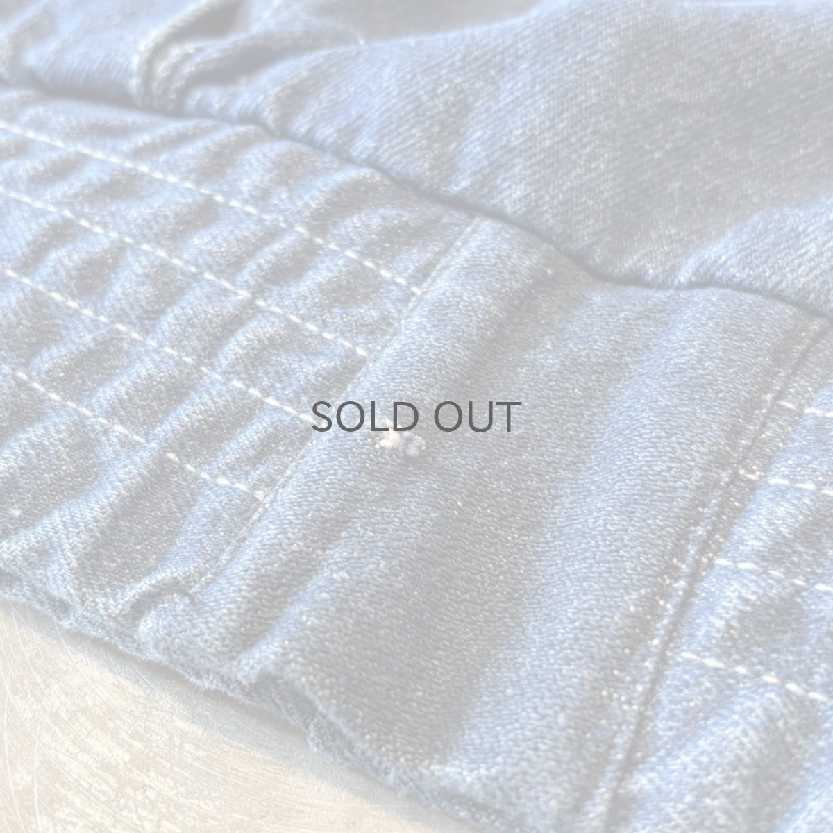 画像10: SNAP BUTTON WIDE SILHOUETTE DENIM JACKET / Mens L (10)