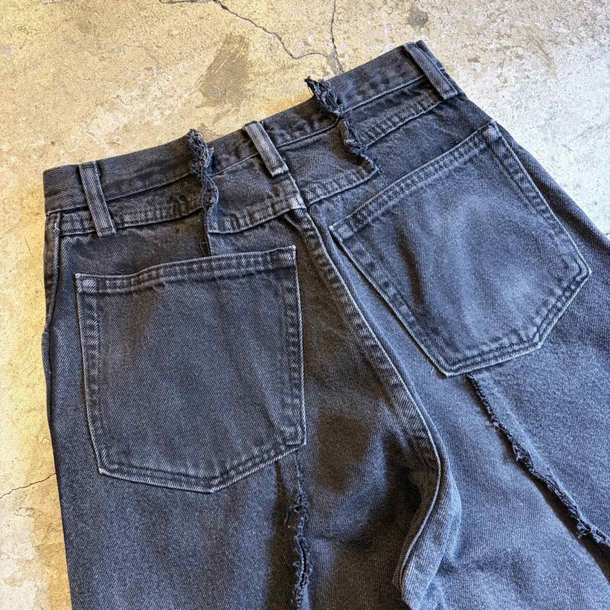 画像8: 【Wiz&Witch】 "TWINS" WIDE DENIM PANTS / W29 (8)