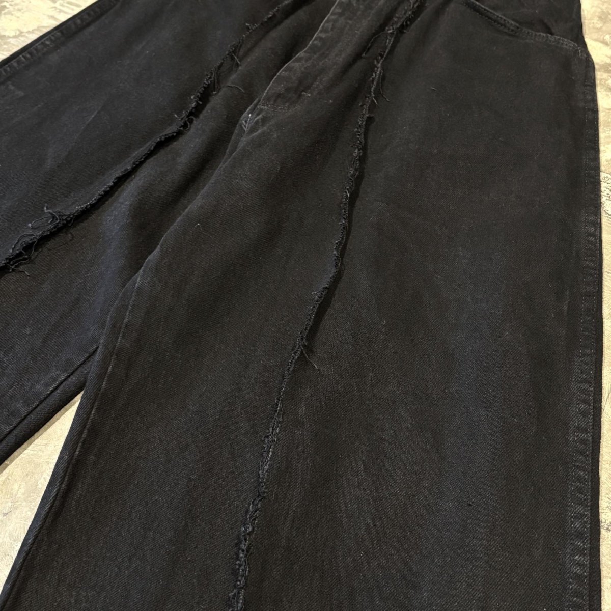 画像4: 【Wiz&Witch】"UNITED" TWINS WIDE DENIM PANTS / W31 (4)