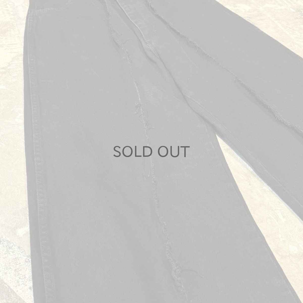 画像5: 【Wiz&Witch】"UNITED" TWINS WIDE DENIM PANTS / W31 (5)