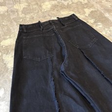 画像9: 【Wiz&Witch】"UNITED" TWINS WIDE DENIM PANTS / W31 (9)
