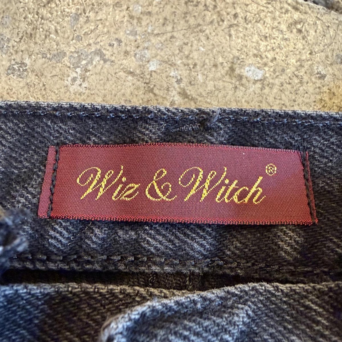 画像10: 【Wiz&Witch】 "TWINS" WIDE DENIM PANTS / W29 (10)