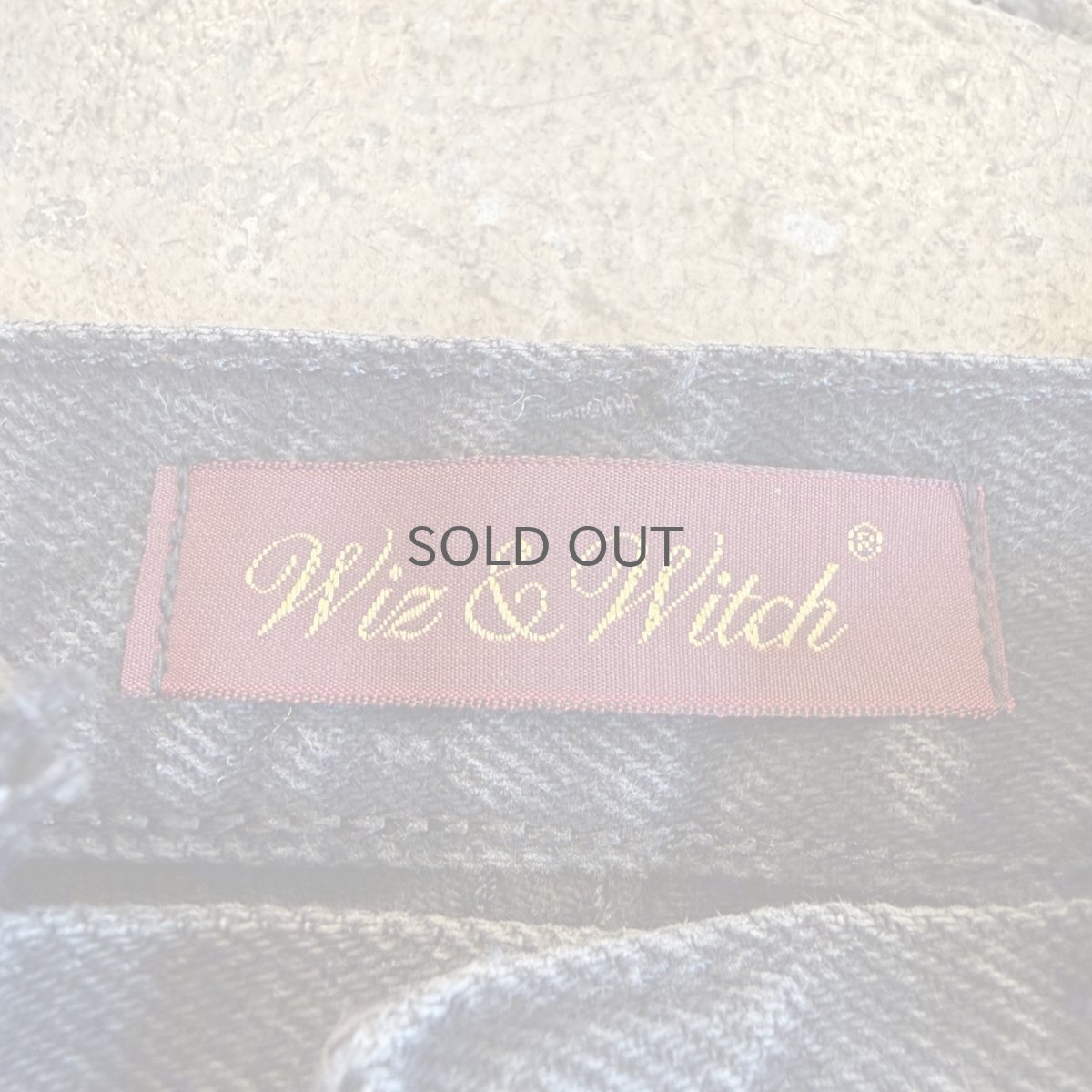 画像10: 【Wiz&Witch】 "TWINS" WIDE DENIM PANTS / W29 (10)