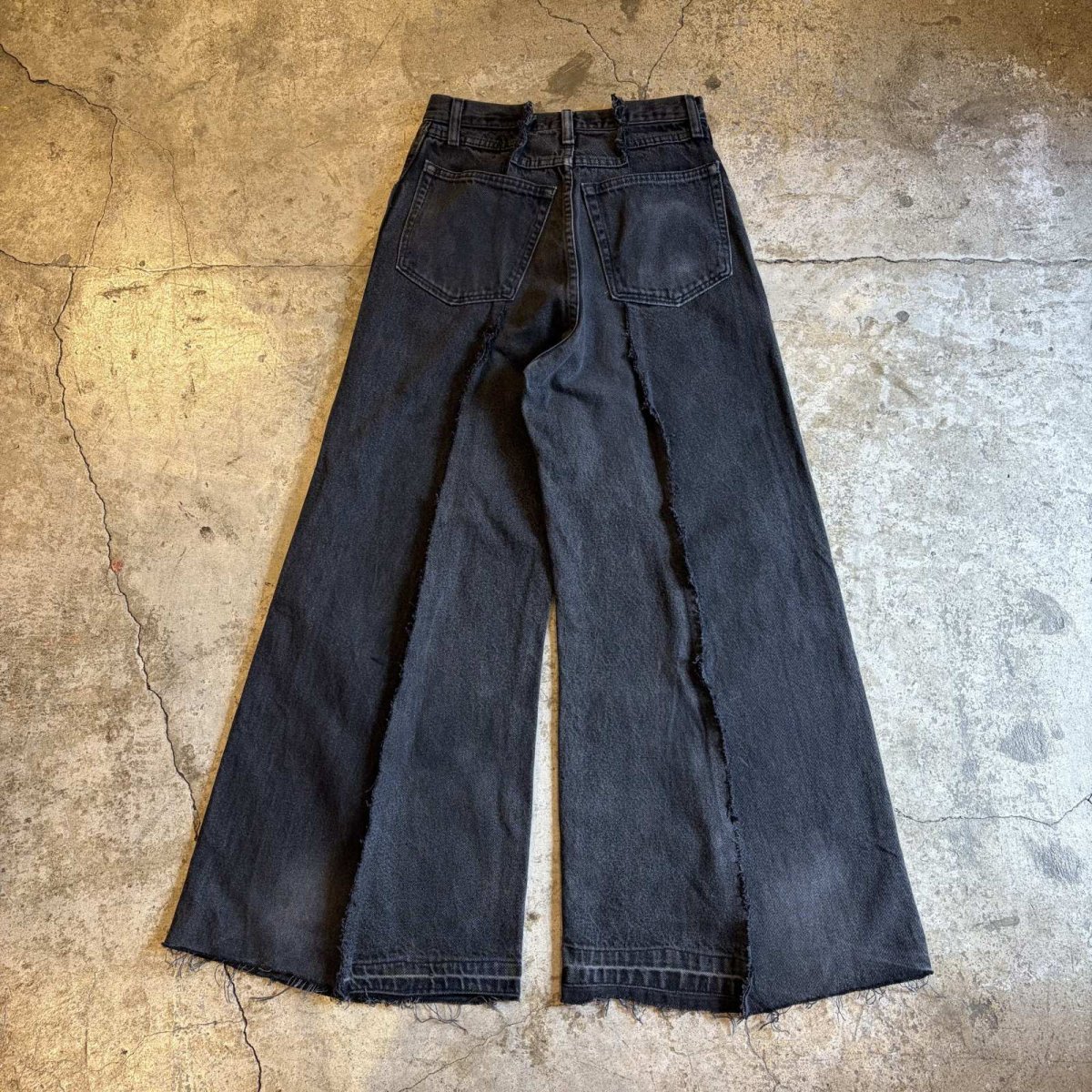 画像2: 【Wiz&Witch】 "TWINS" WIDE DENIM PANTS / W29 (2)