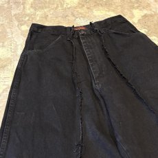 画像3: 【Wiz&Witch】"UNITED" TWINS WIDE DENIM PANTS / W31 (3)