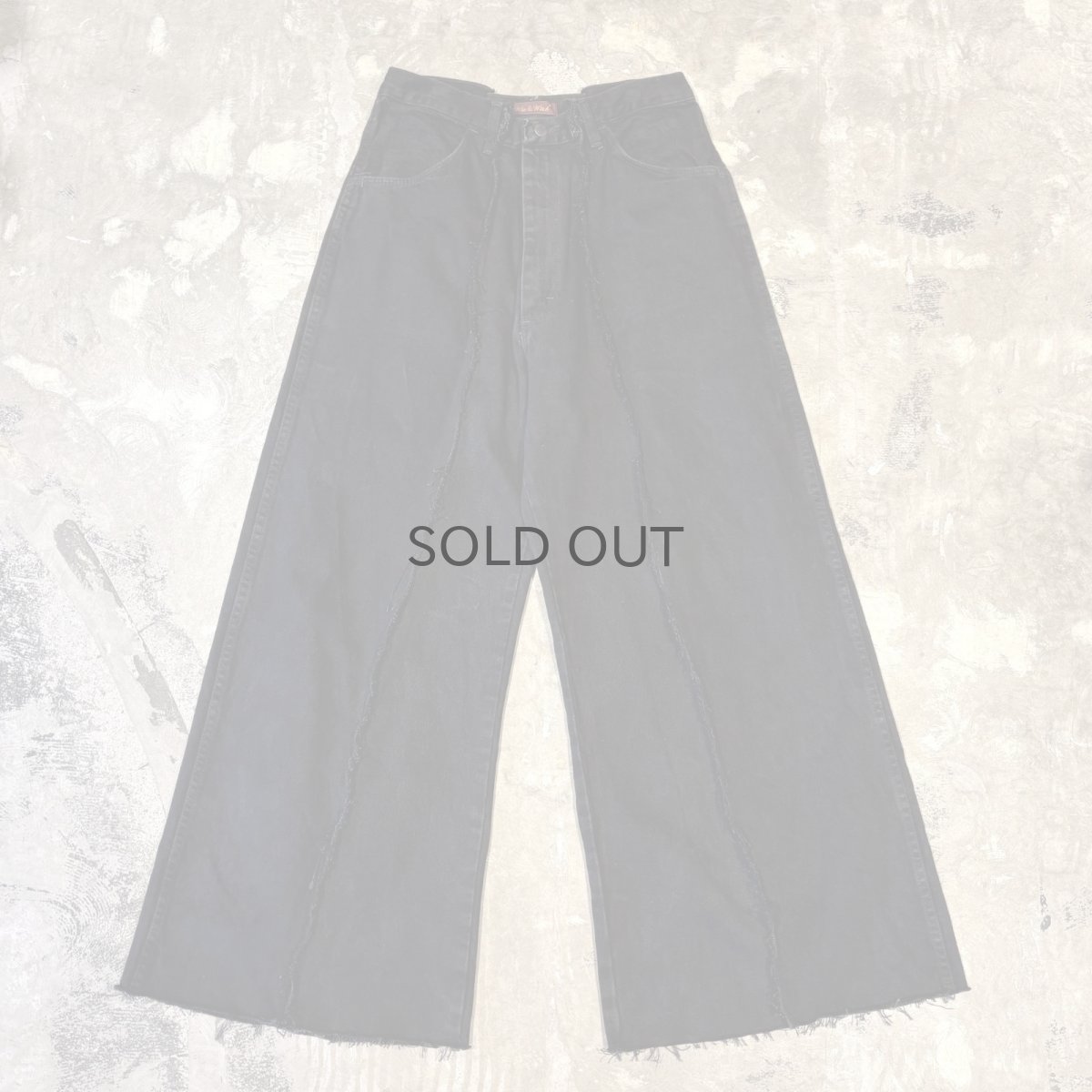 画像1: 【Wiz&Witch】"UNITED" TWINS WIDE DENIM PANTS / W31 (1)