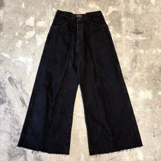 画像1: 【Wiz&Witch】"UNITED" TWINS WIDE DENIM PANTS / W31 (1)