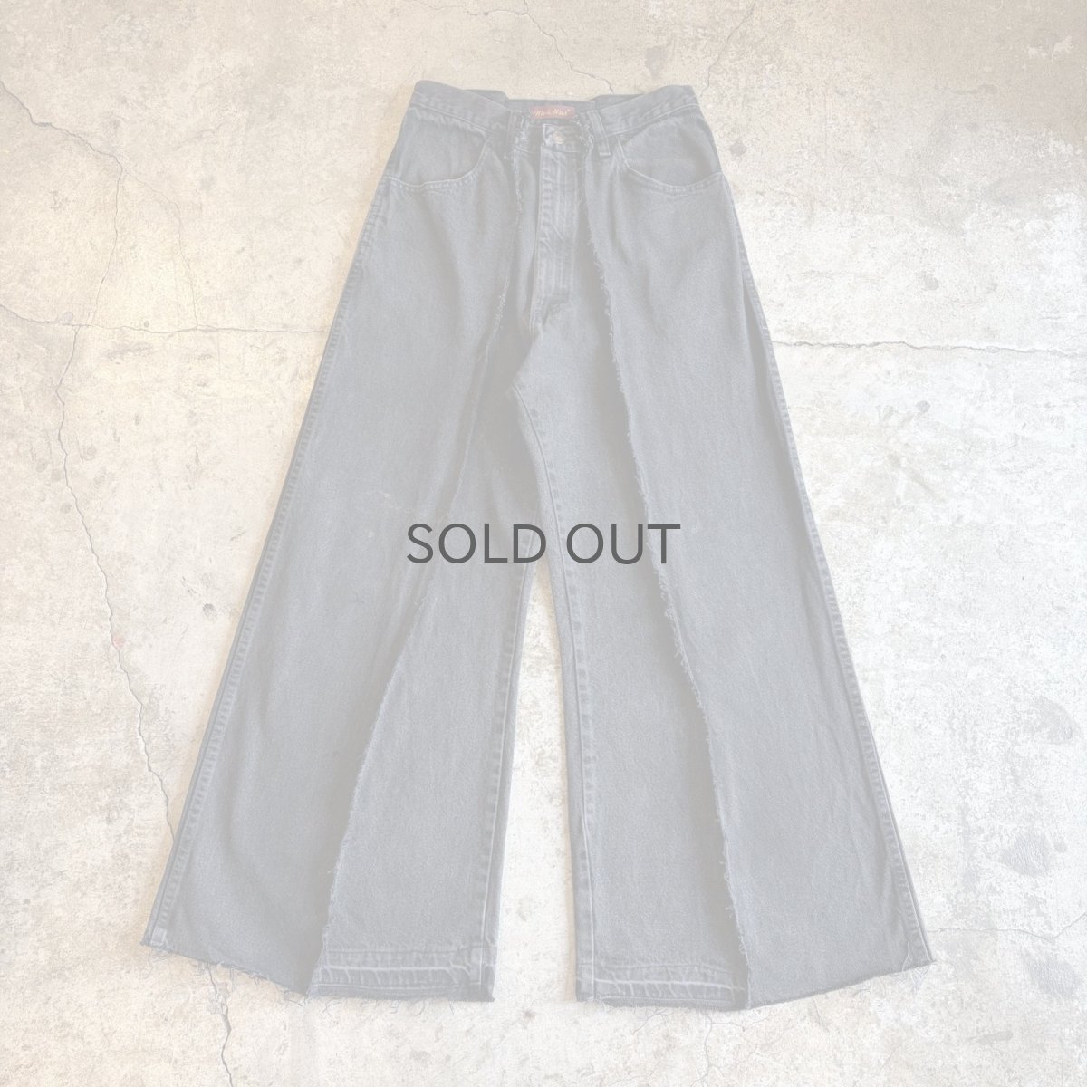 画像1: 【Wiz&Witch】 "TWINS" WIDE DENIM PANTS / W29 (1)