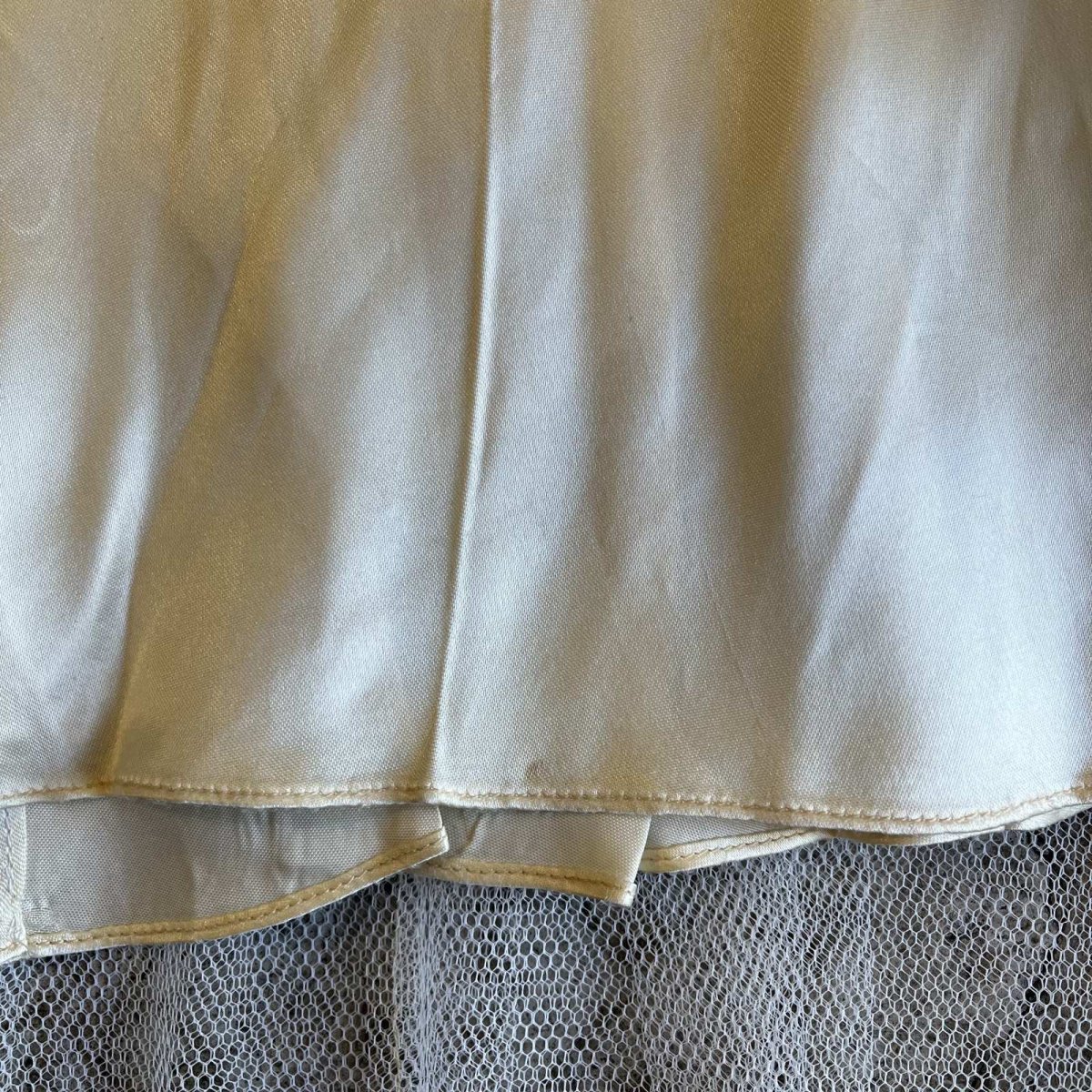 画像9: 【Wiz&Witch】"WANDERER" VTG TULLE WRAP SKIRT / FREE (9)