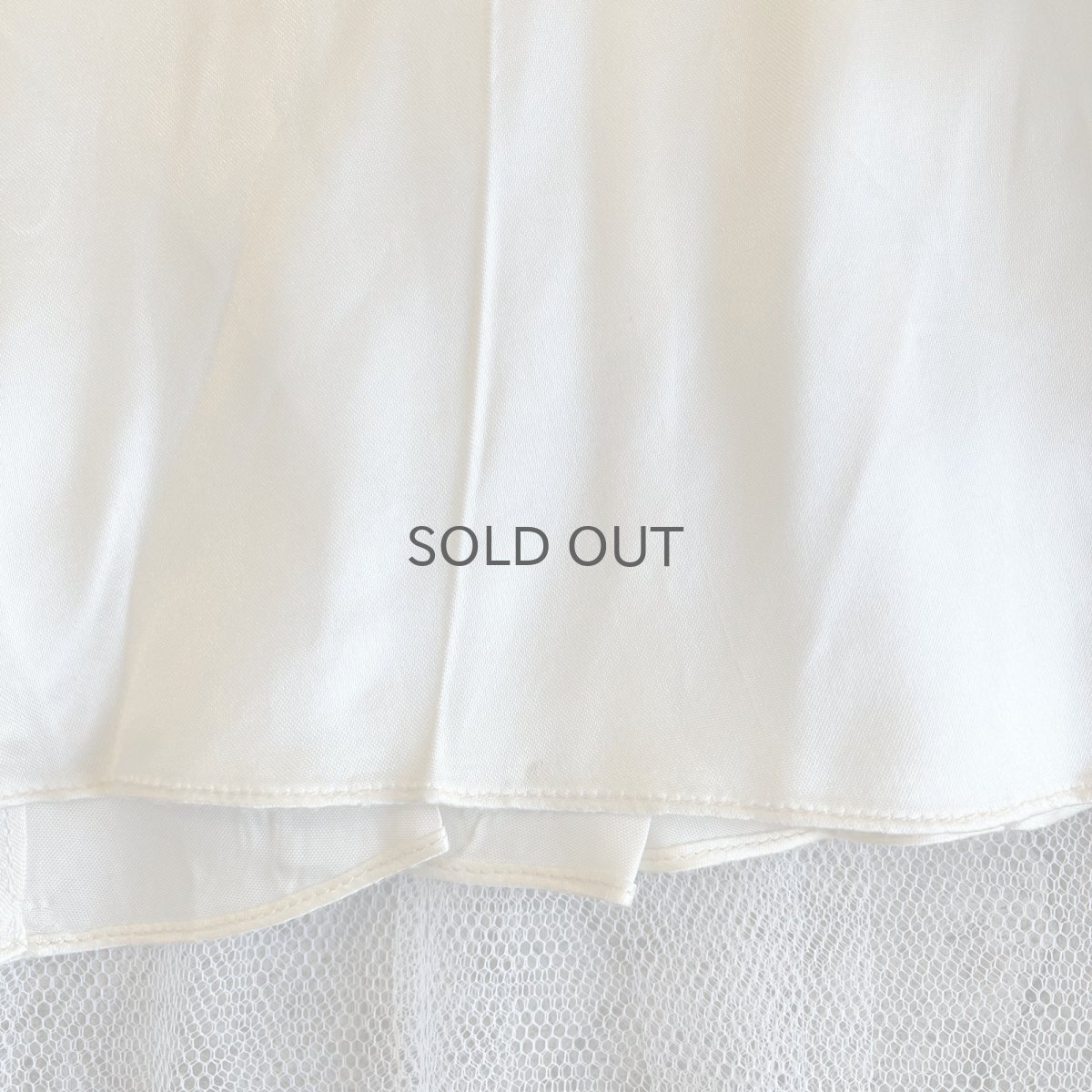 画像9: 【Wiz&Witch】"WANDERER" VTG TULLE WRAP SKIRT / FREE (9)