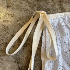 画像6: 【Wiz&Witch】"WANDERER" VTG COTTON LACE WRAP SKIRT / FREE (6)