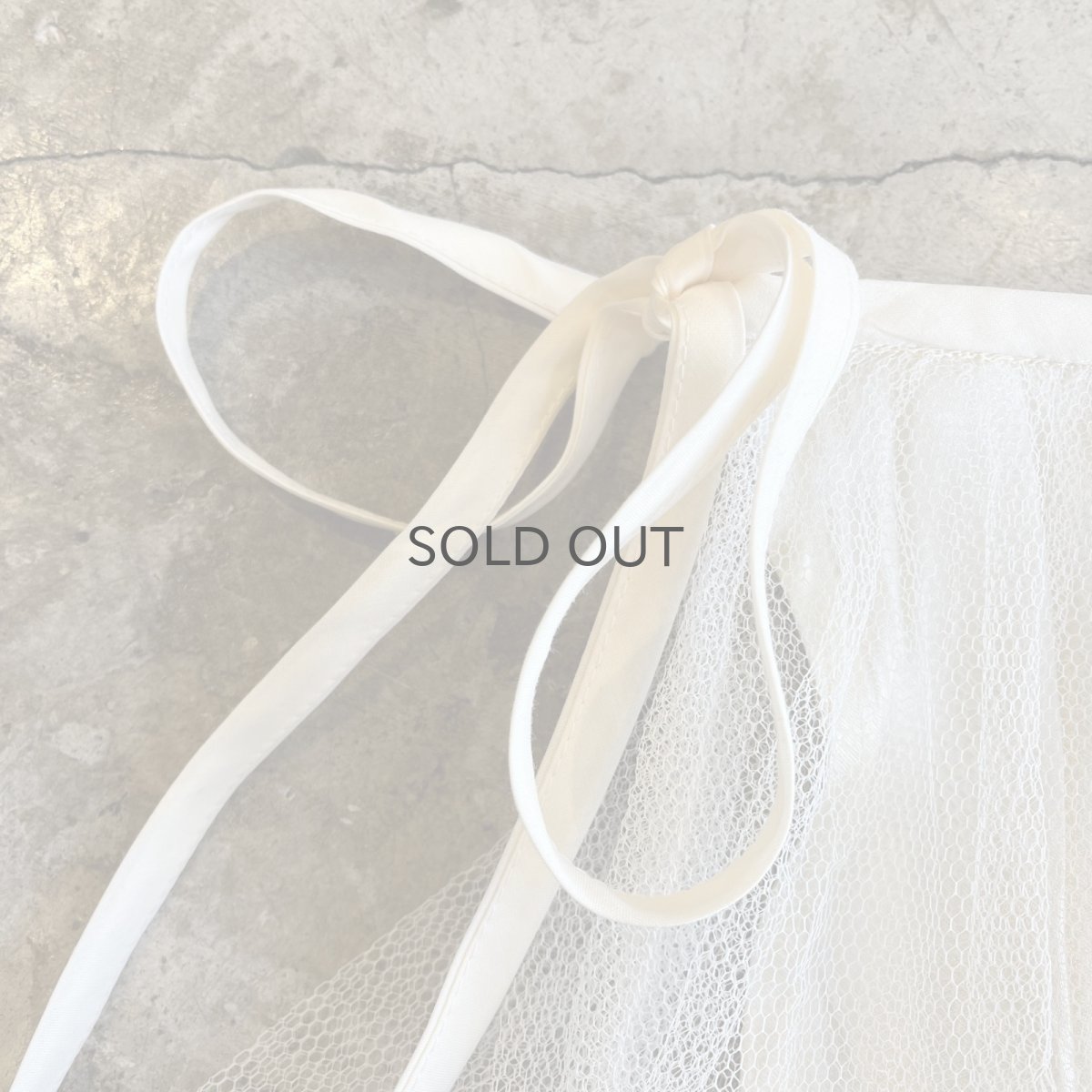 画像6: 【Wiz&Witch】"WANDERER" VTG TULLE WRAP SKIRT / FREE (6)