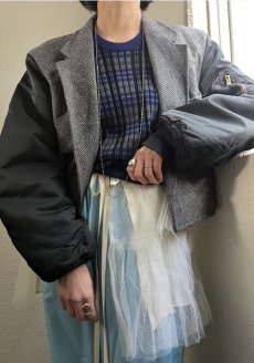 画像12: 【Wiz&Witch】"WANDERER" VTG TULLE WRAP SKIRT / FREE (12)