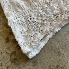 画像3: 【Wiz&Witch】"WANDERER" VTG COTTON LACE WRAP SKIRT / FREE (3)