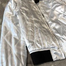 画像5: BACK SCORPION EMBROIDERY QUILTING ZIP UP JACKET / Mens M (5)