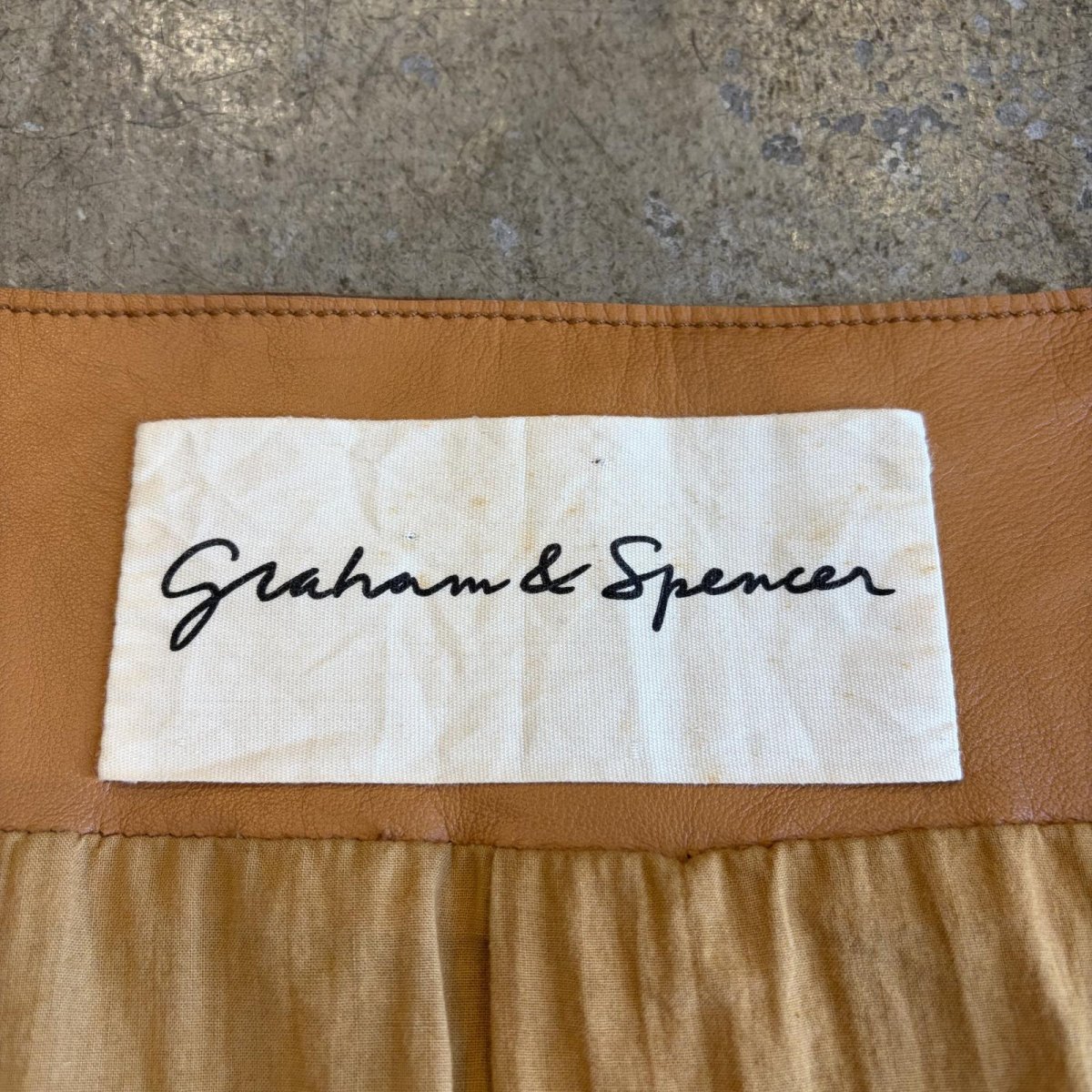 画像11: LAMB SKIN LEATHER DESIGN N/S ONE-PIECE / Ladies S~M / MADE IN USA (11)