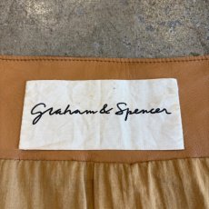 画像11: LAMB SKIN LEATHER DESIGN N/S ONE-PIECE / Ladies S~M / MADE IN USA (11)