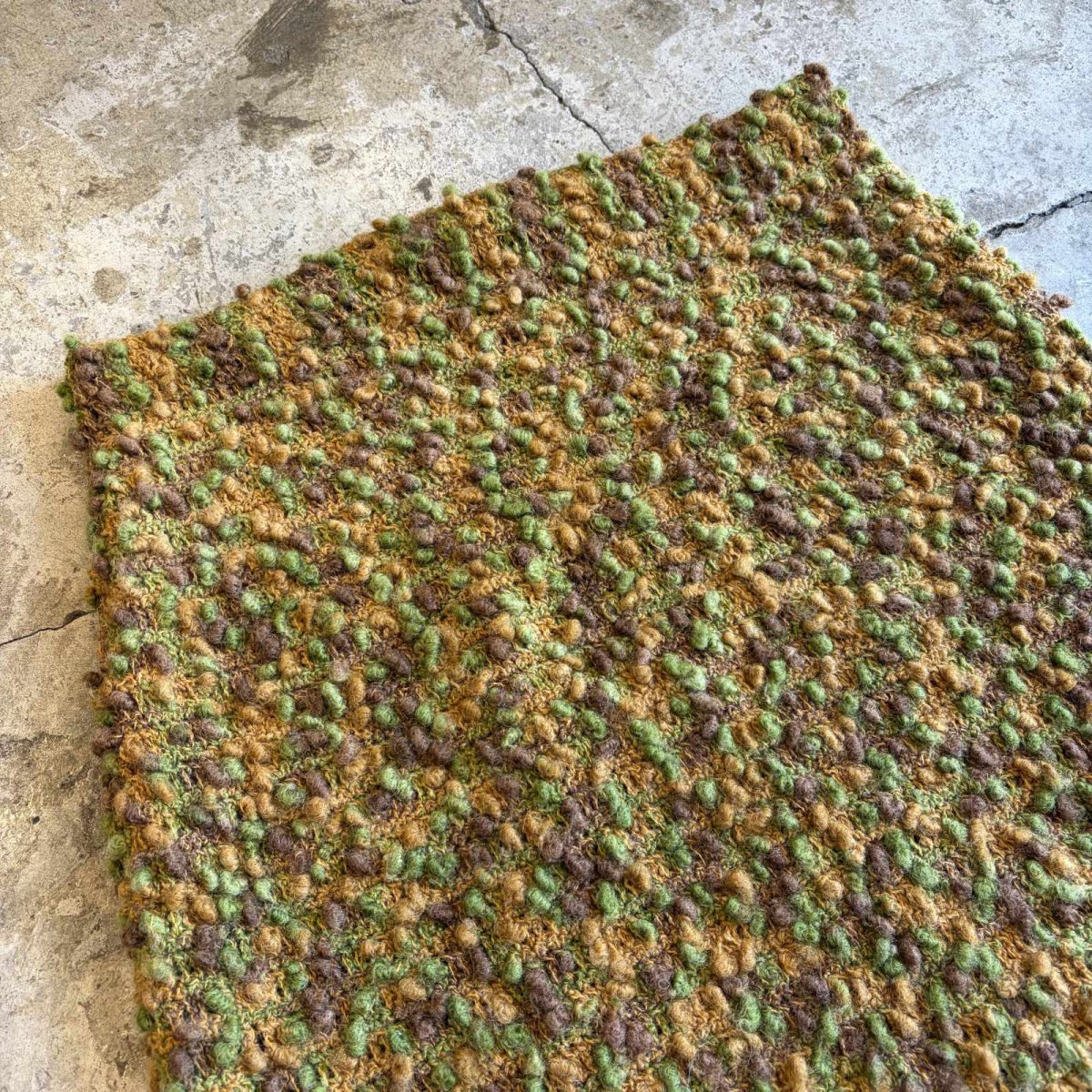 画像3: MIX COLOR EMBOSS DESIGN KNIT SKIRT / W28~W32 (3)