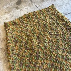 画像3: MIX COLOR EMBOSS DESIGN KNIT SKIRT / W28~W32 (3)