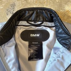 画像14: "BMW" MATERIAL SWITCHED DOUBLE ZIP RACING JACKET / Mens L / MADE IN HUNGARY (14)