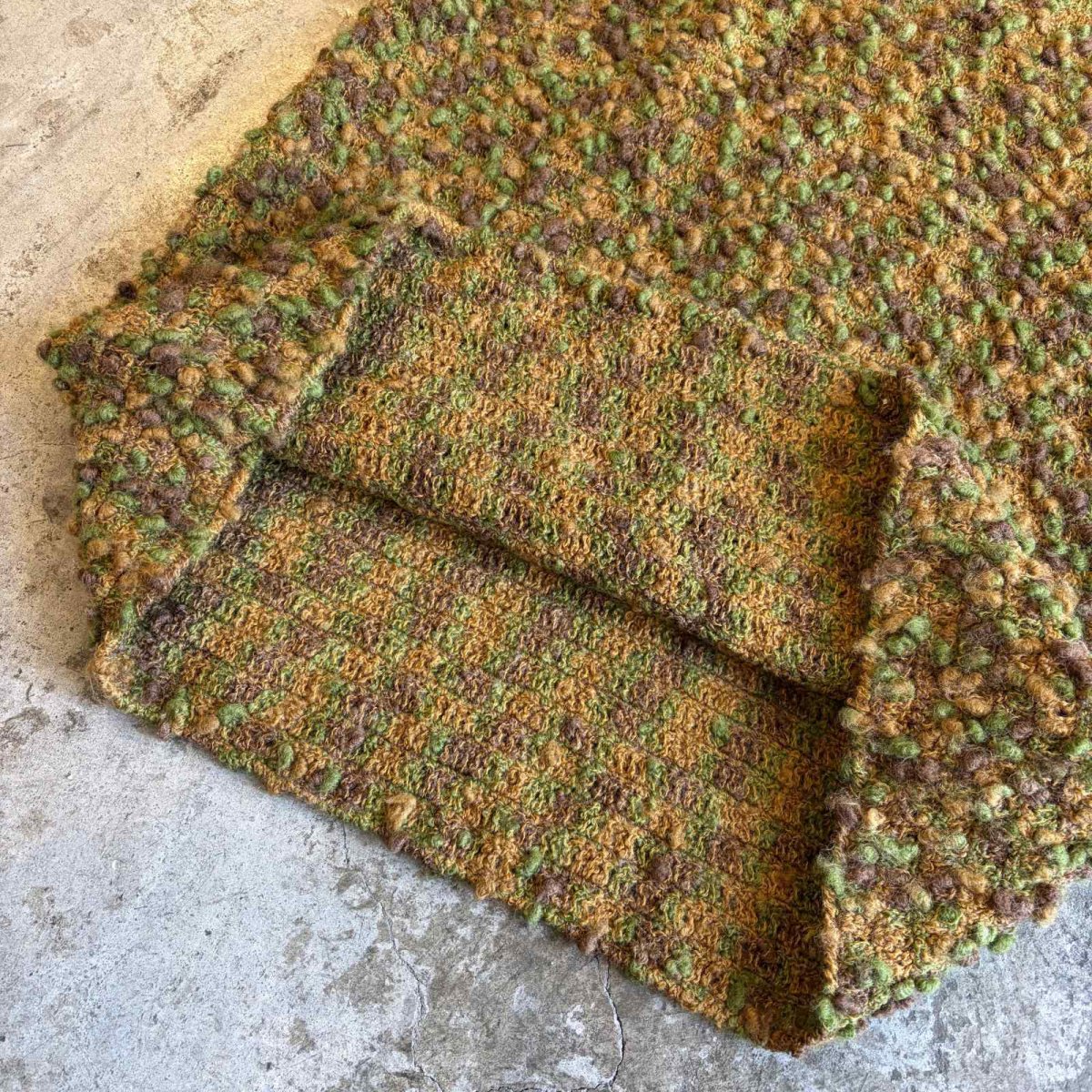 画像6: MIX COLOR EMBOSS DESIGN KNIT SKIRT / W28~W32 (6)