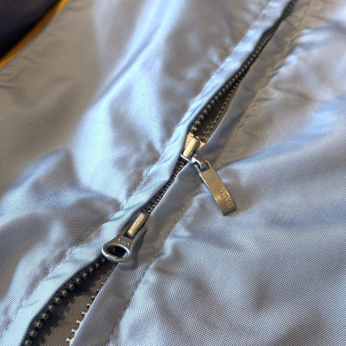 画像10: "BMW" MATERIAL SWITCHED DOUBLE ZIP RACING JACKET / Mens L / MADE IN HUNGARY (10)